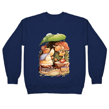 Mouse Tea Time Crewneck Sweatshirt