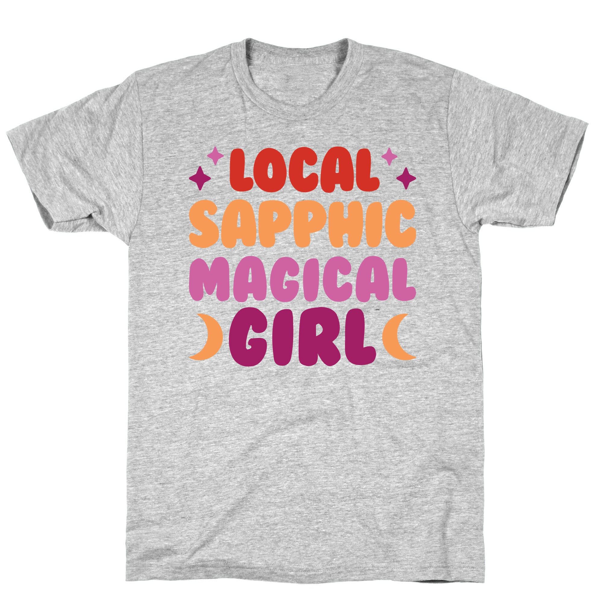 Local Sapphic Magical Girl T-Shirt