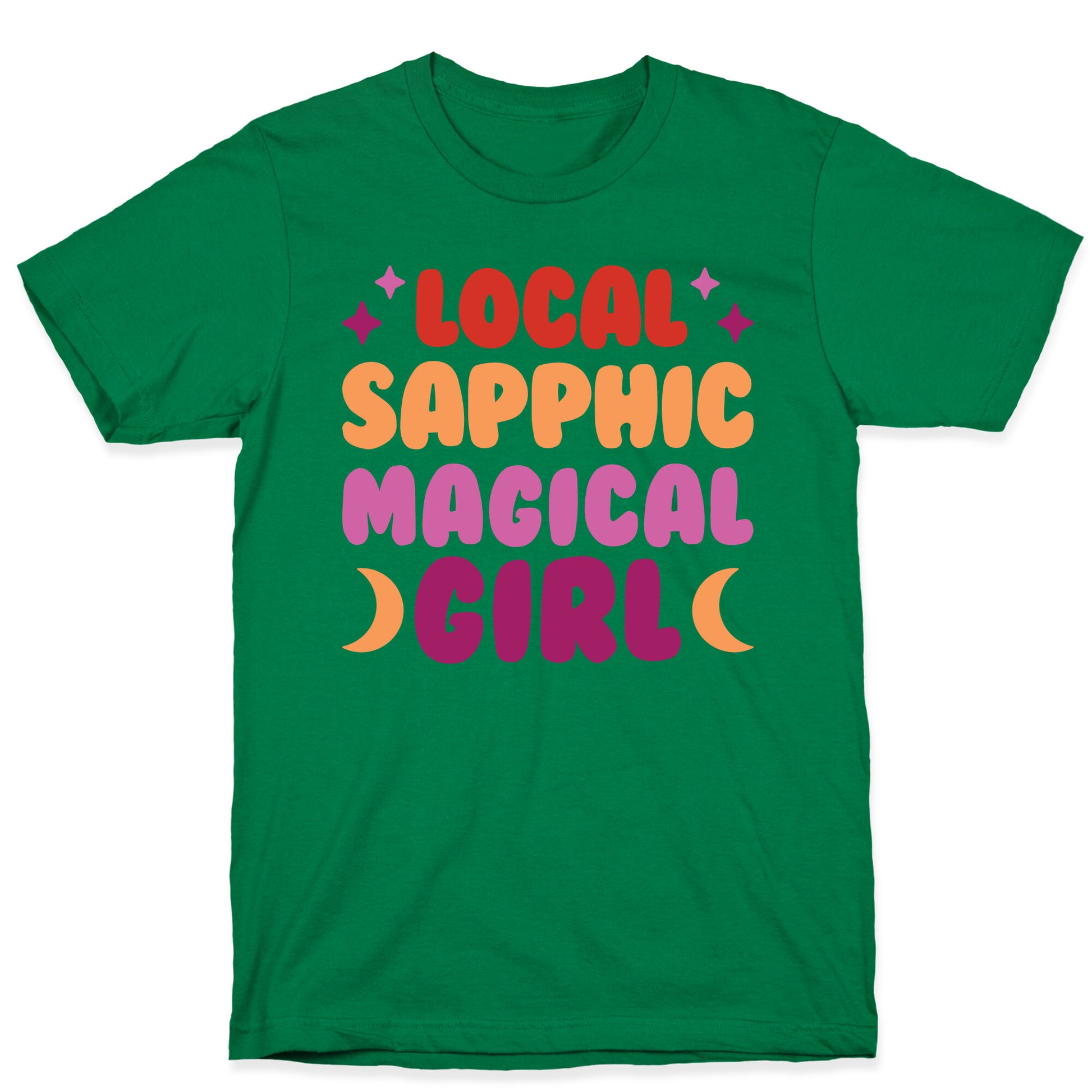 Local Sapphic Magical Girl T-Shirt