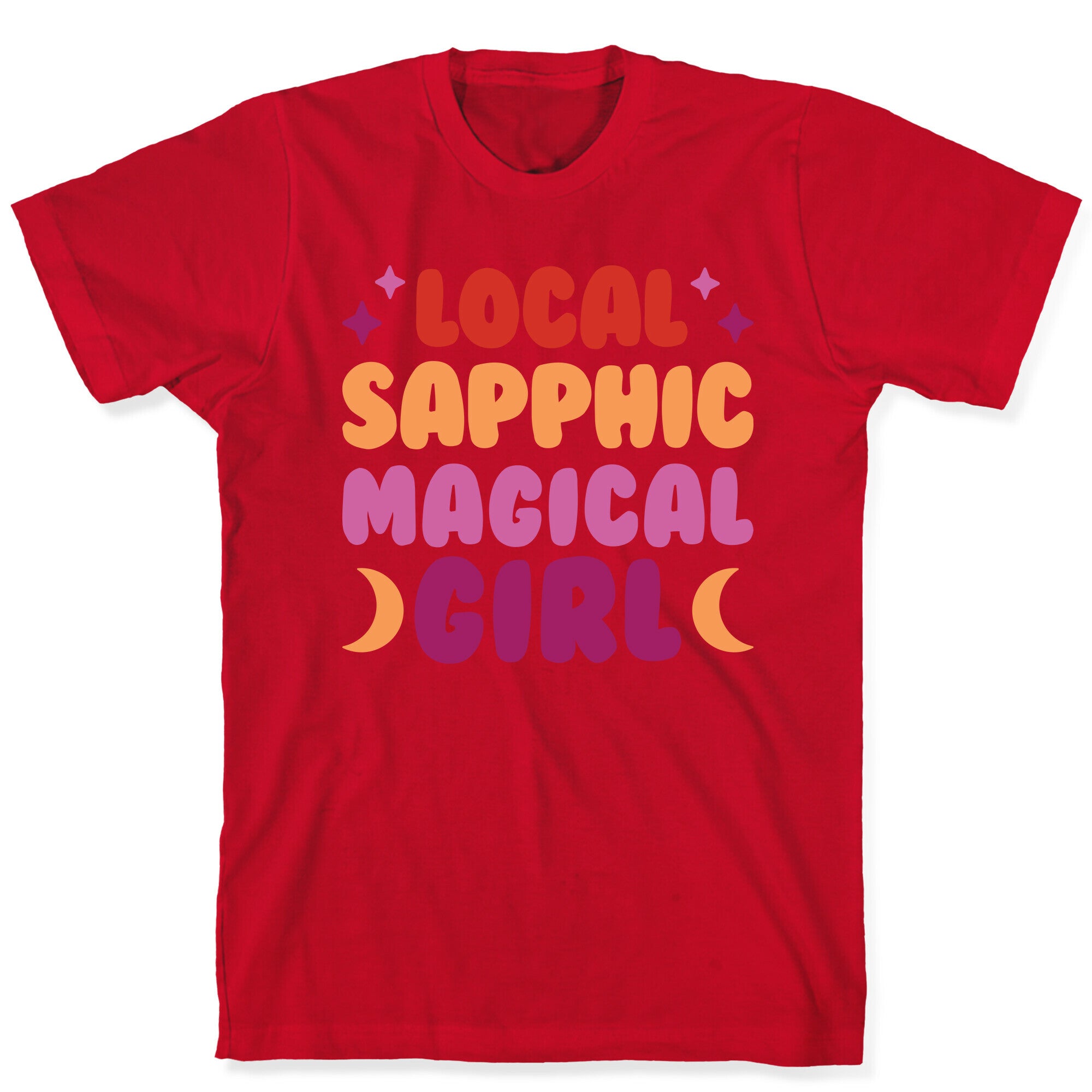 Local Sapphic Magical Girl T-Shirt