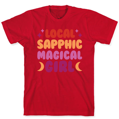 Local Sapphic Magical Girl T-Shirt