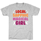 Local Sapphic Magical Girl T-Shirt