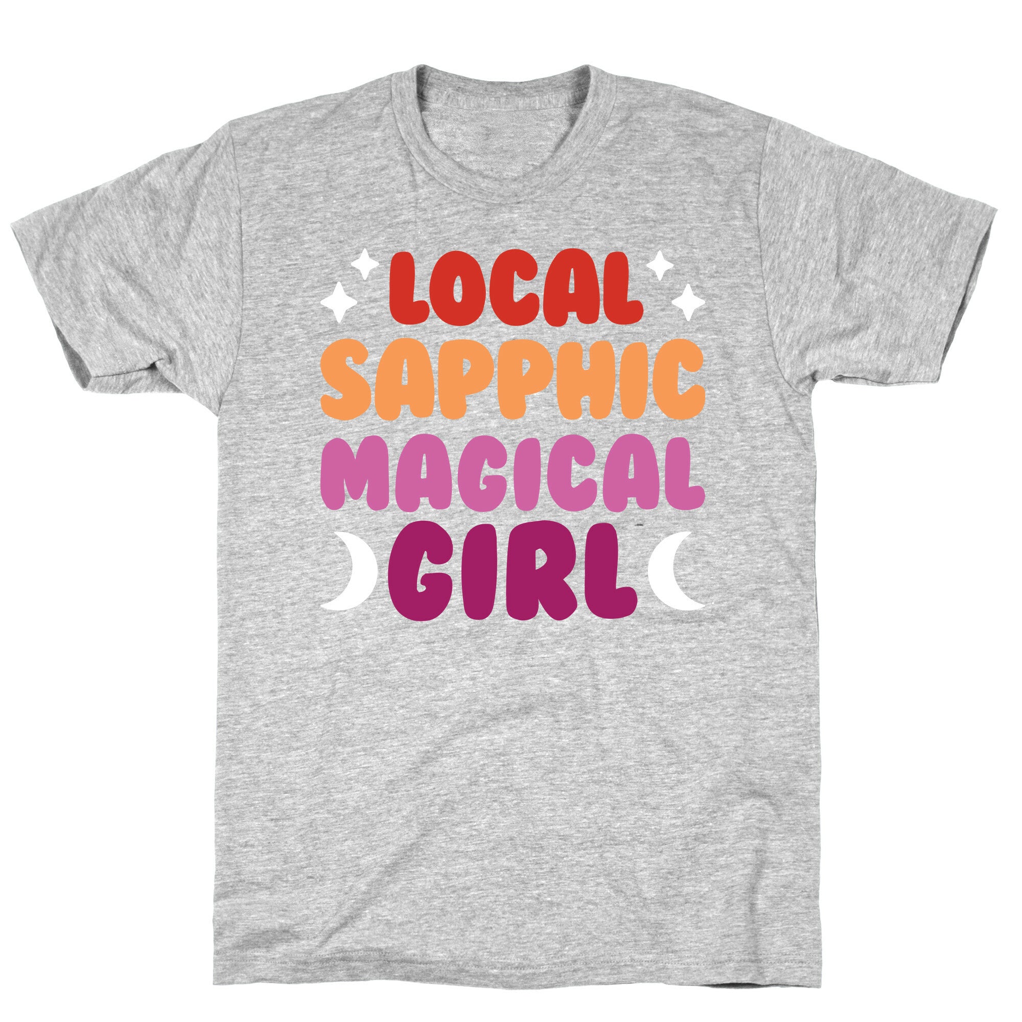 Local Sapphic Magical Girl T-Shirt