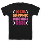 Local Sapphic Magical Girl T-Shirt
