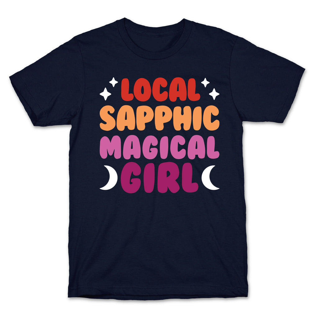 Local Sapphic Magical Girl T-Shirt