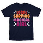 Local Sapphic Magical Girl T-Shirt