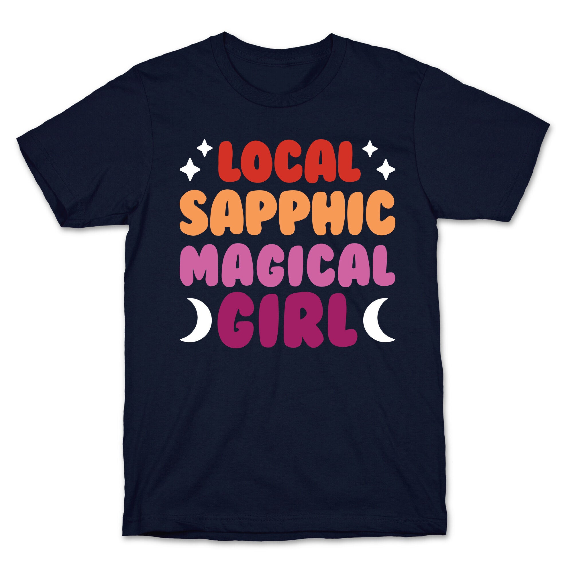 Local Sapphic Magical Girl T-Shirt