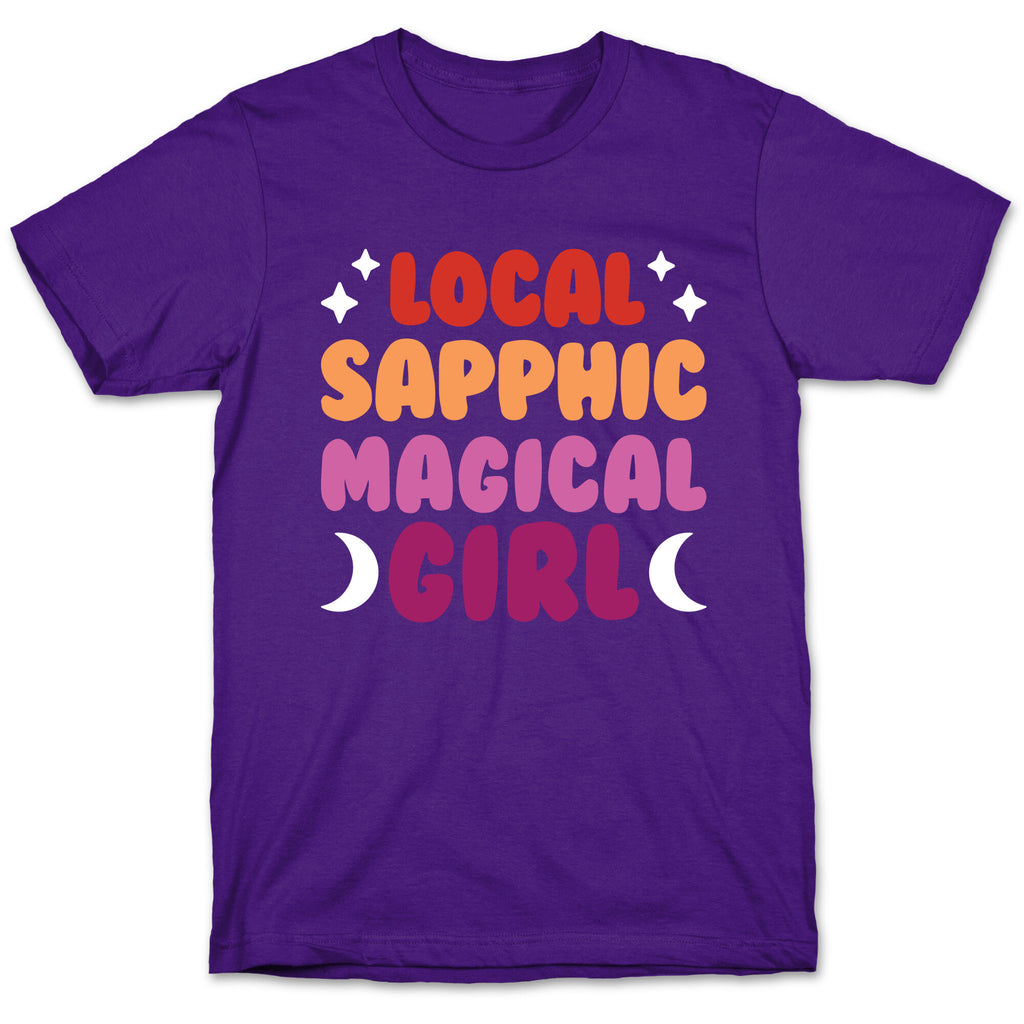 Local Sapphic Magical Girl T-Shirt