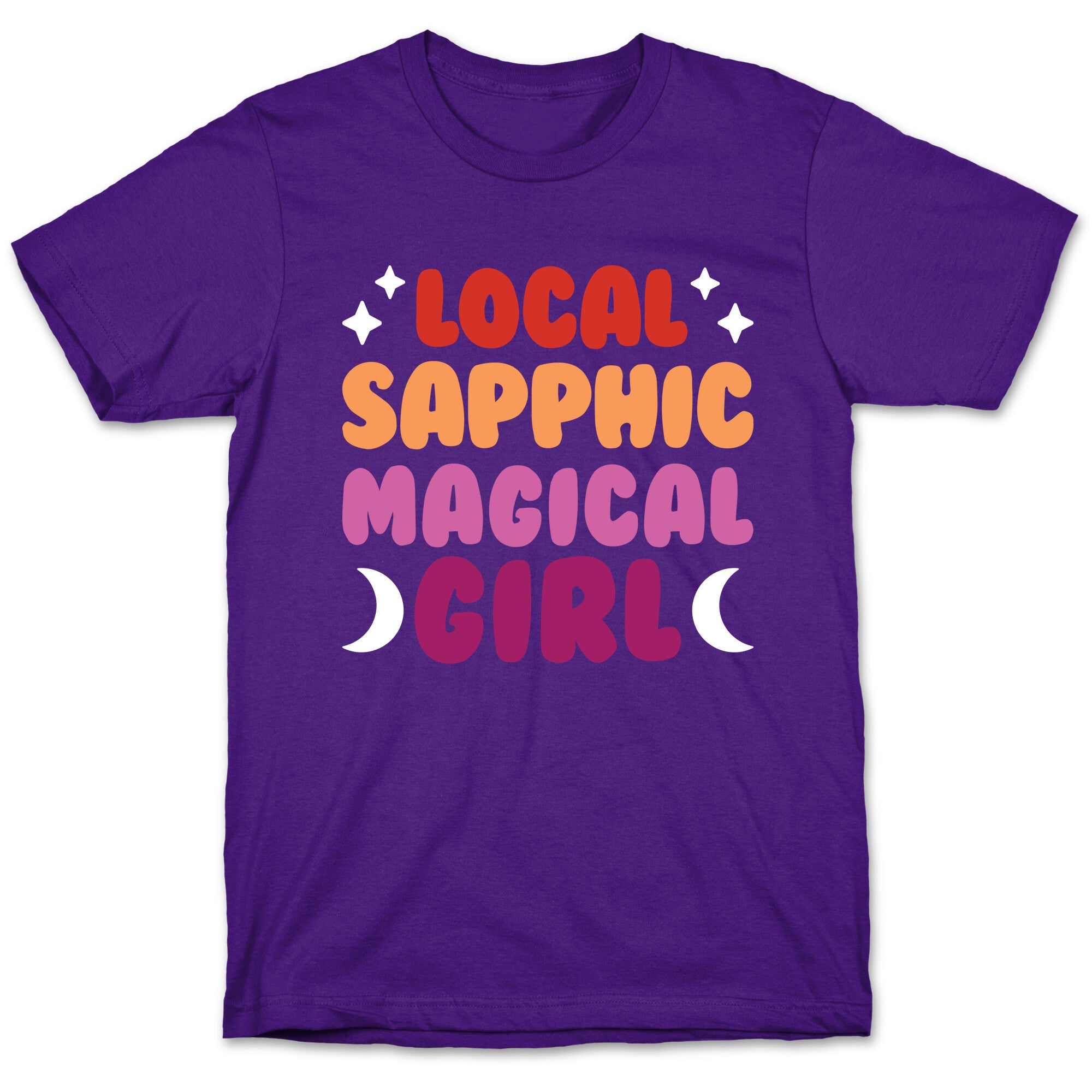 Local Sapphic Magical Girl T-Shirt