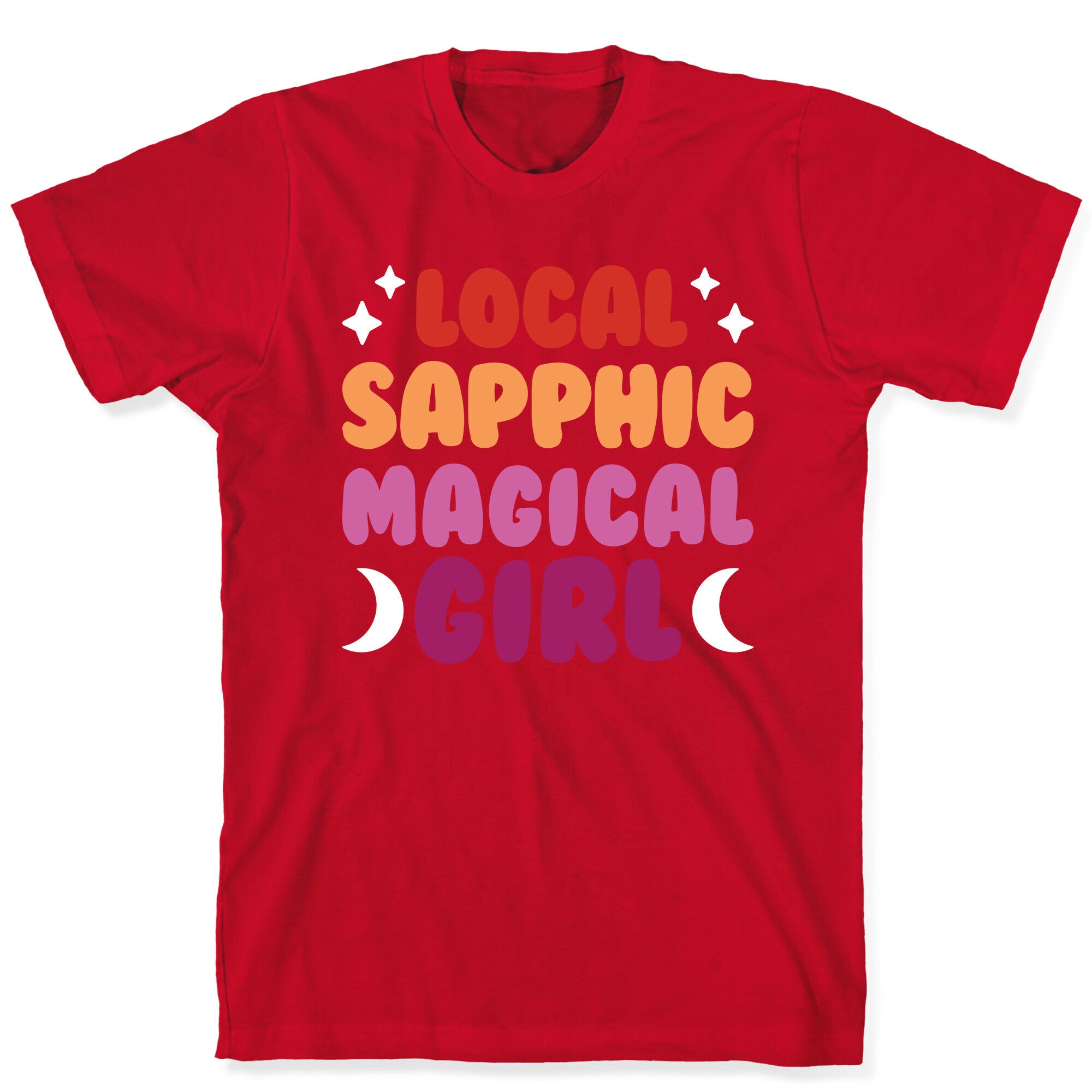 Local Sapphic Magical Girl T-Shirt