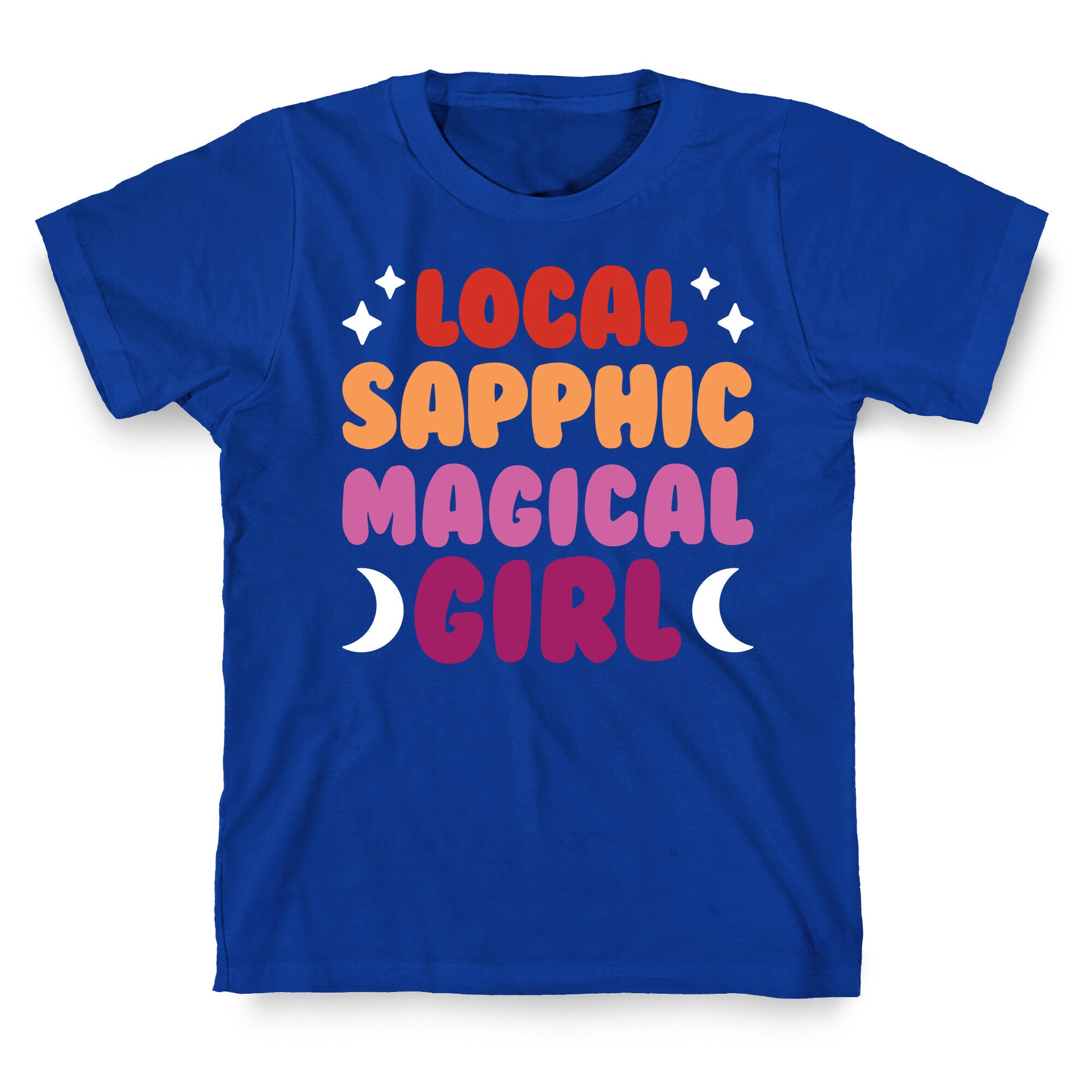 Local Sapphic Magical Girl T-Shirt