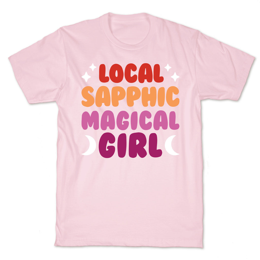 Local Sapphic Magical Girl T-Shirt