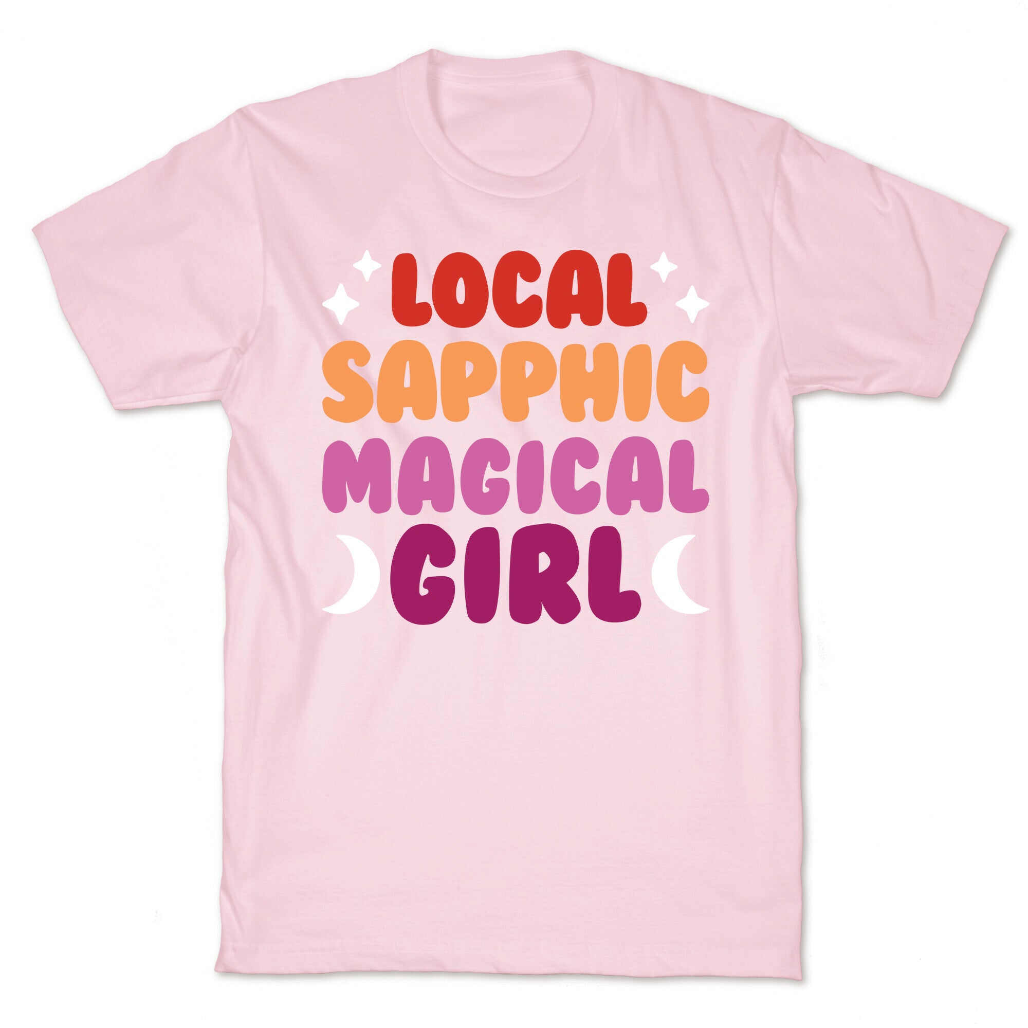 Local Sapphic Magical Girl T-Shirt