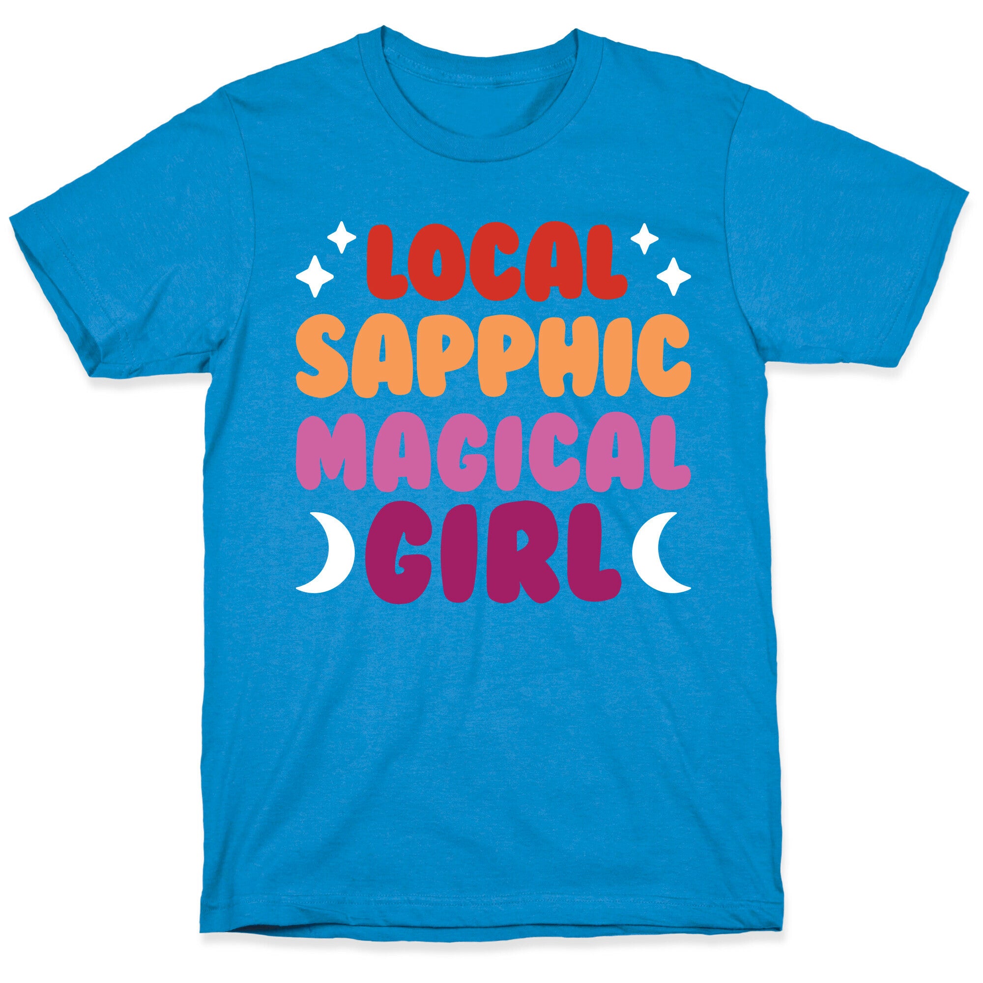 Local Sapphic Magical Girl T-Shirt