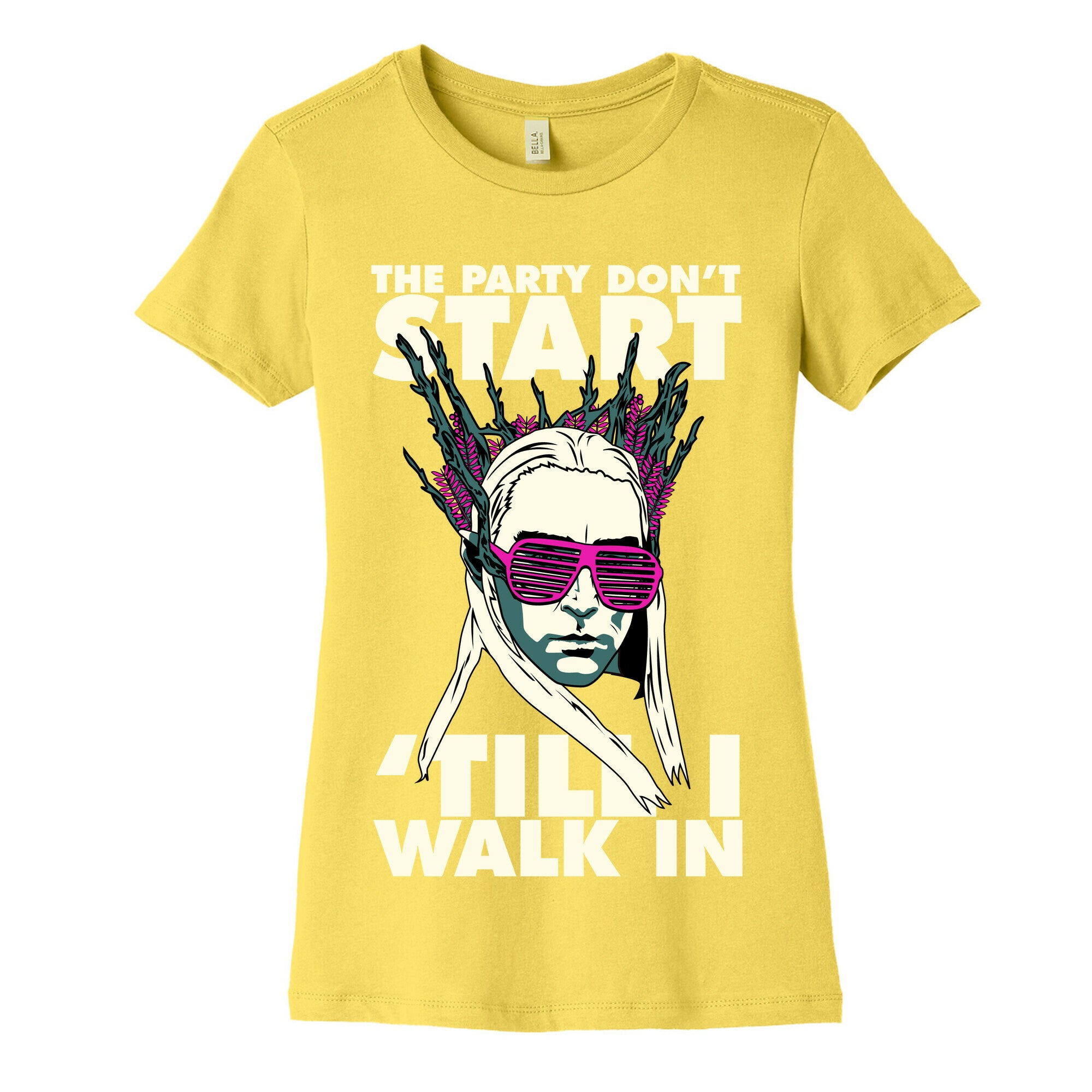 Thranduil Elvish Lord of the Party Women's Cotton Tee