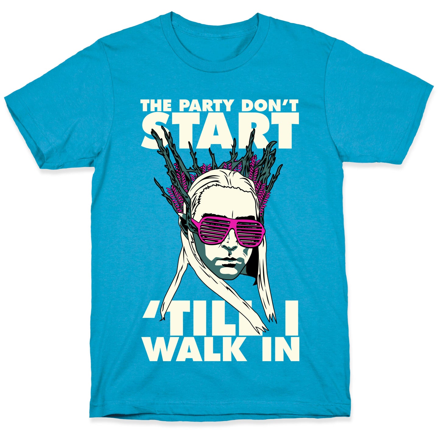 Thranduil Elvish Lord of the Party Unisex Triblend Tee