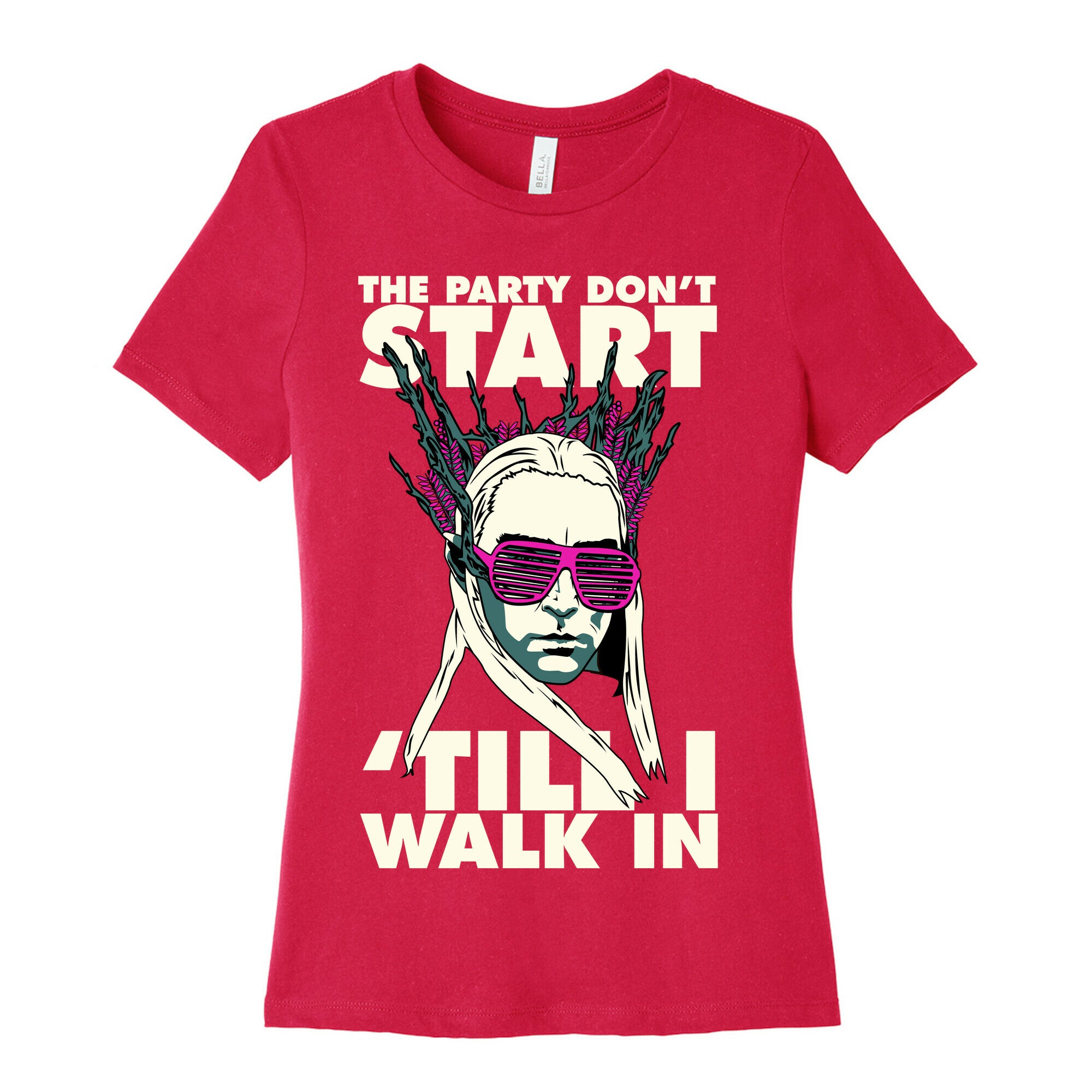 Thranduil Elvish Lord of the Party Women's Cotton Tee