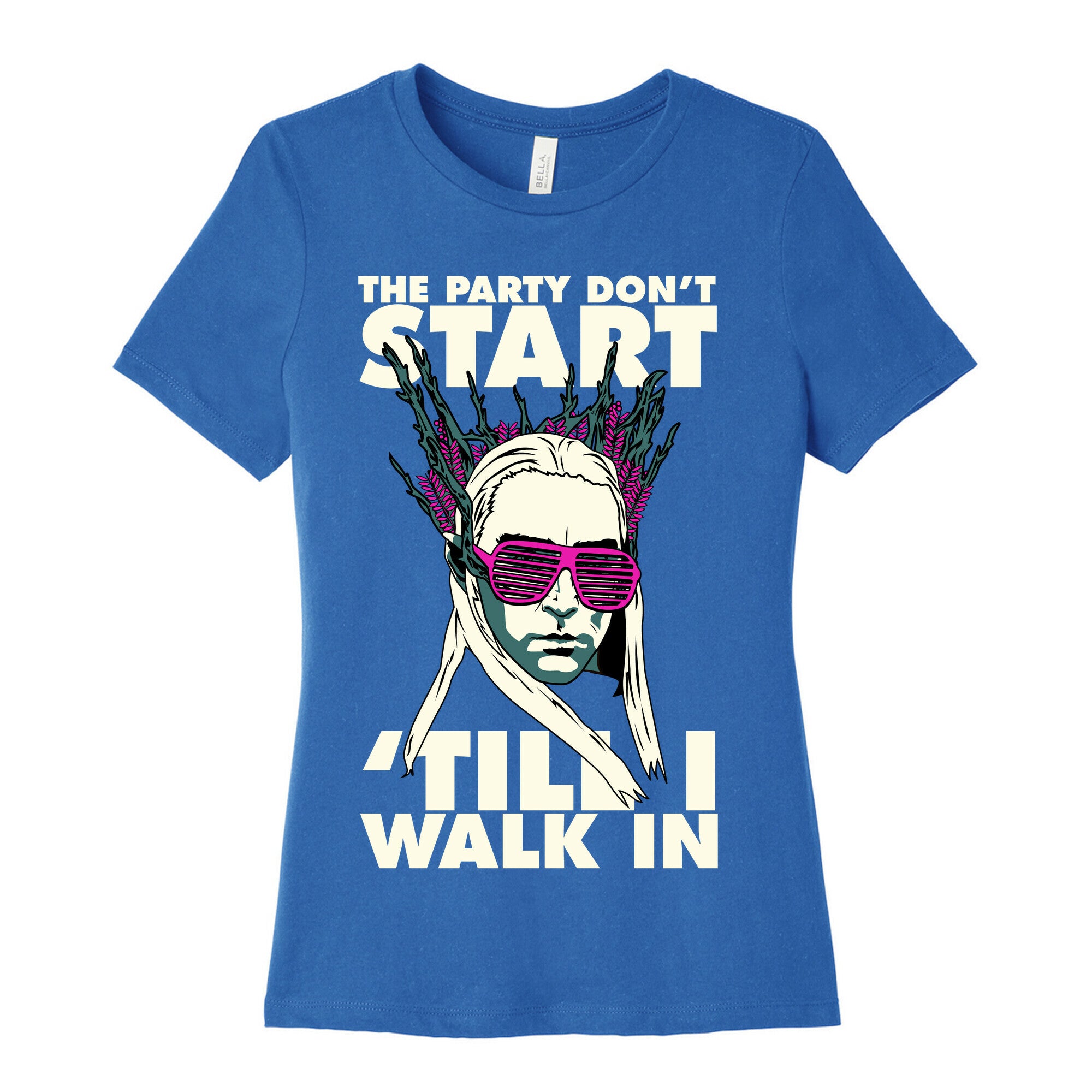 Thranduil Elvish Lord of the Party Women's Cotton Tee