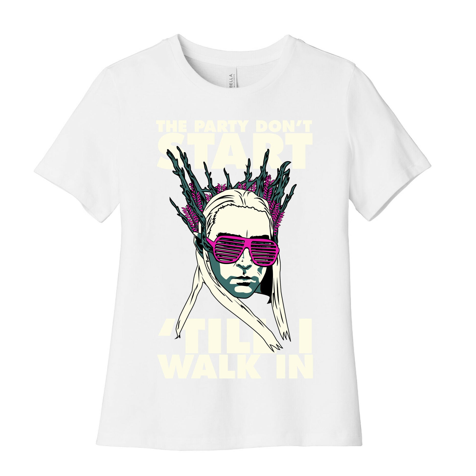 Thranduil Elvish Lord of the Party Women's Cotton Tee