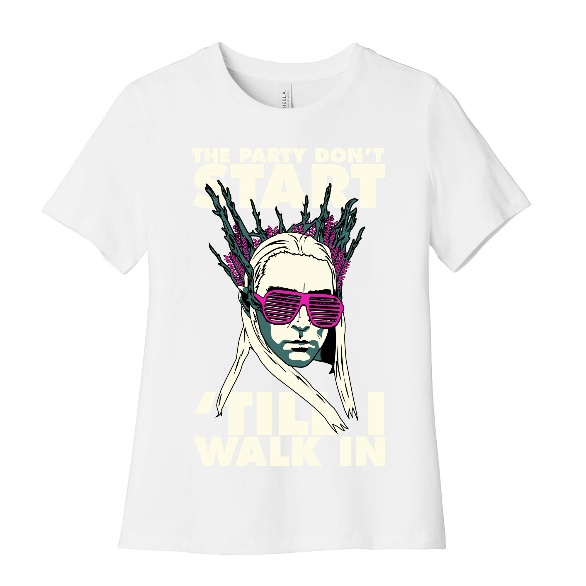 Thranduil Elvish Lord of the Party Women's Cotton Tee