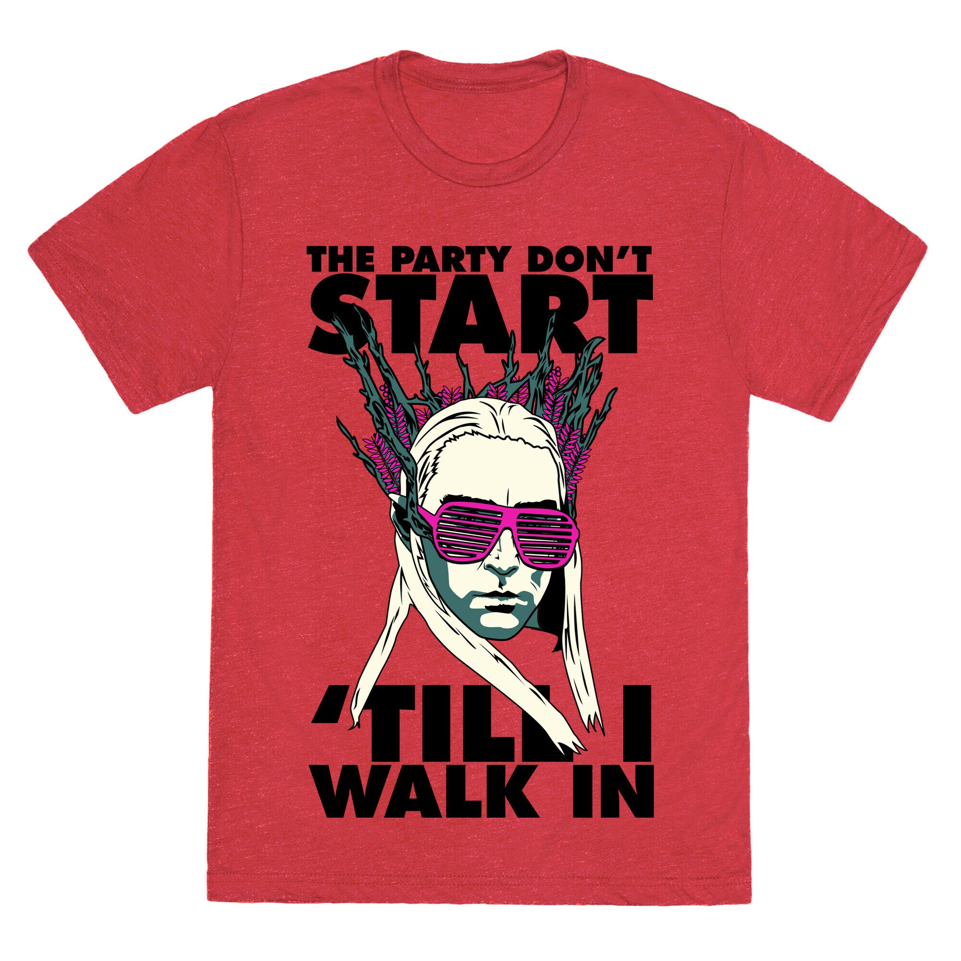 Thranduil Elvish Lord of the Party Unisex Triblend Tee