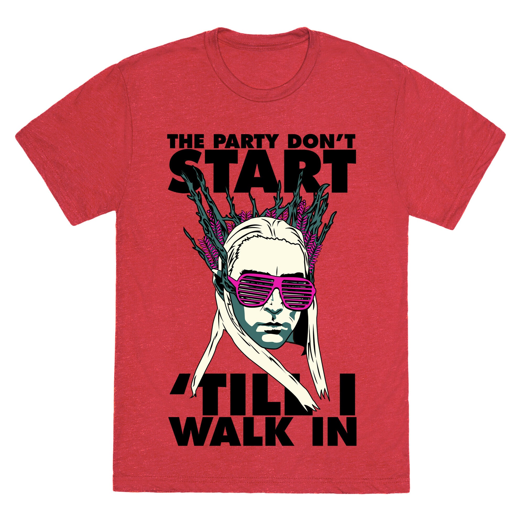 Thranduil Elvish Lord of the Party Unisex Triblend Tee