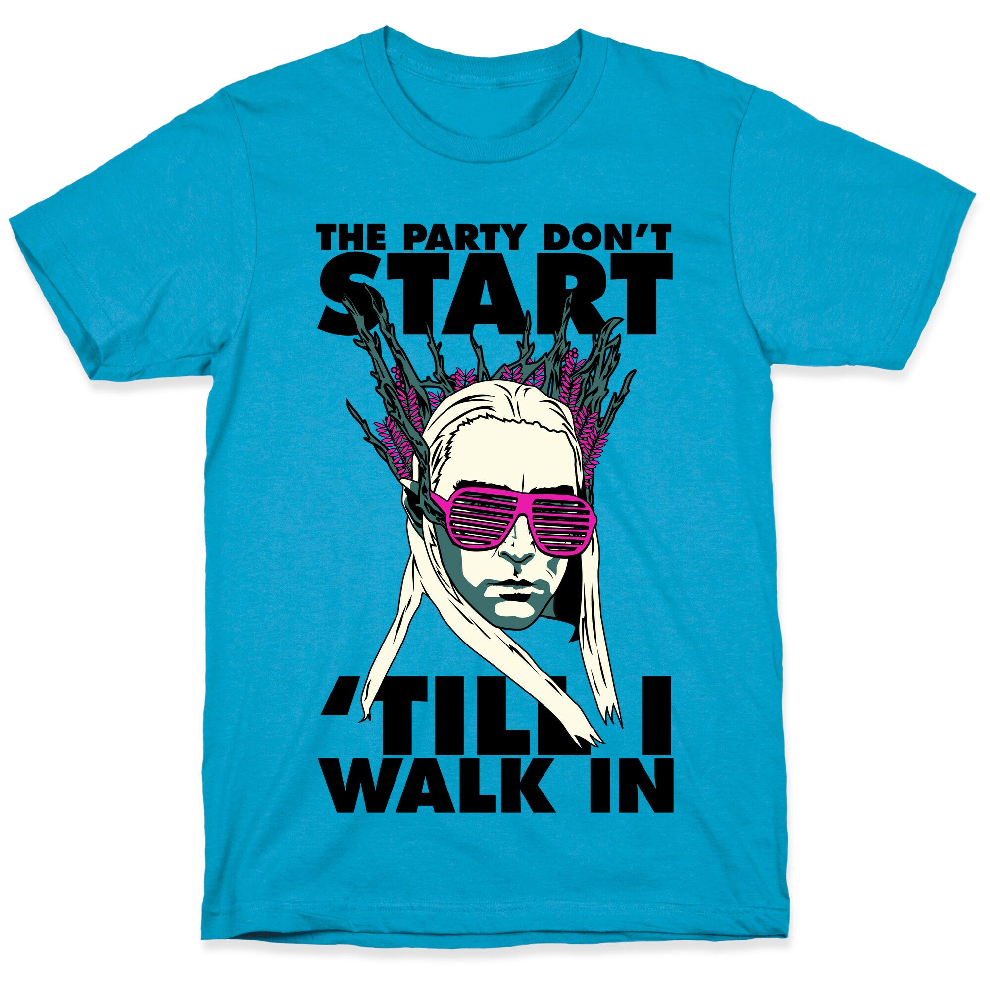 Thranduil Elvish Lord of the Party Unisex Triblend Tee