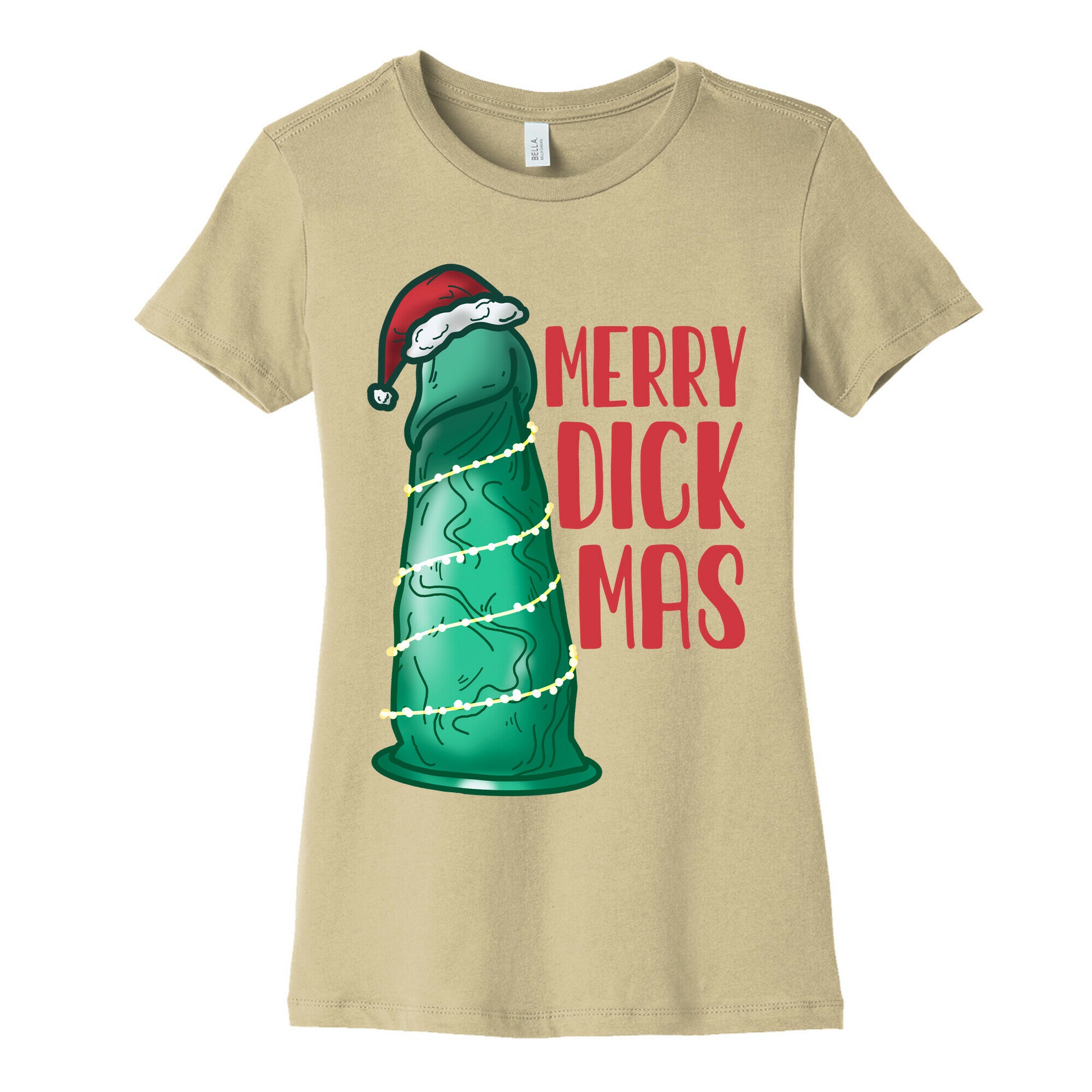 Merry Dickmas Women's Cotton Tee