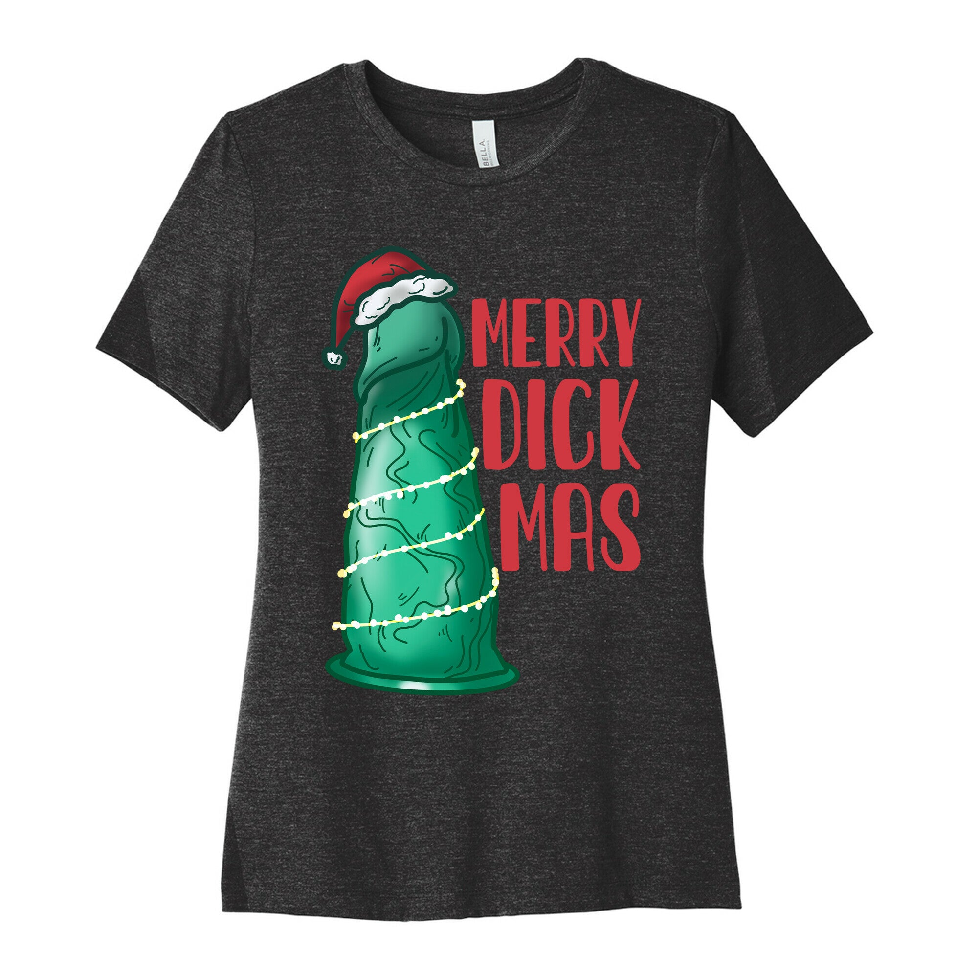 Merry Dickmas Women's Cotton Tee