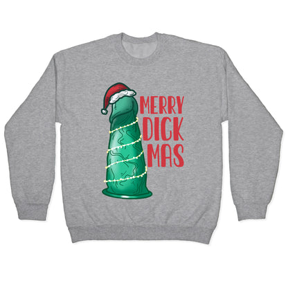 Merry Dickmas Crewneck Sweatshirt