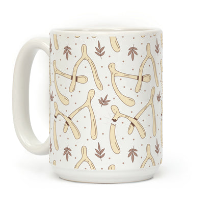 Wish bone Pattern Coffee Mug