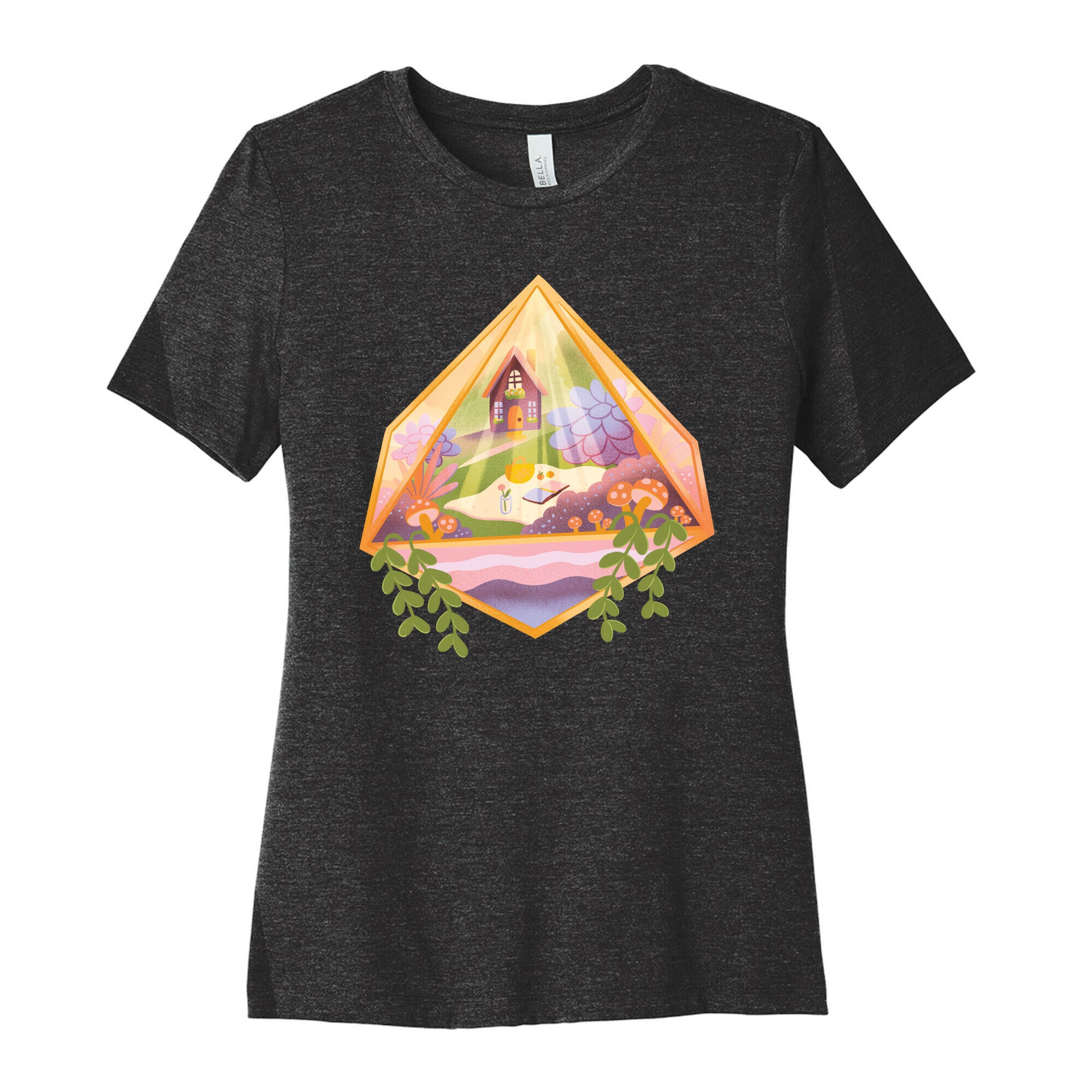 Cottagecore Terrarium Women's Cotton Tee