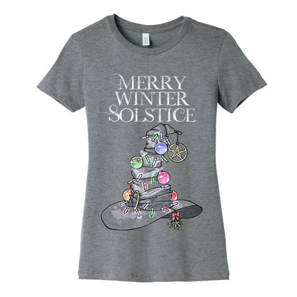 Merry Winter Solstice Women's Cotton Tee