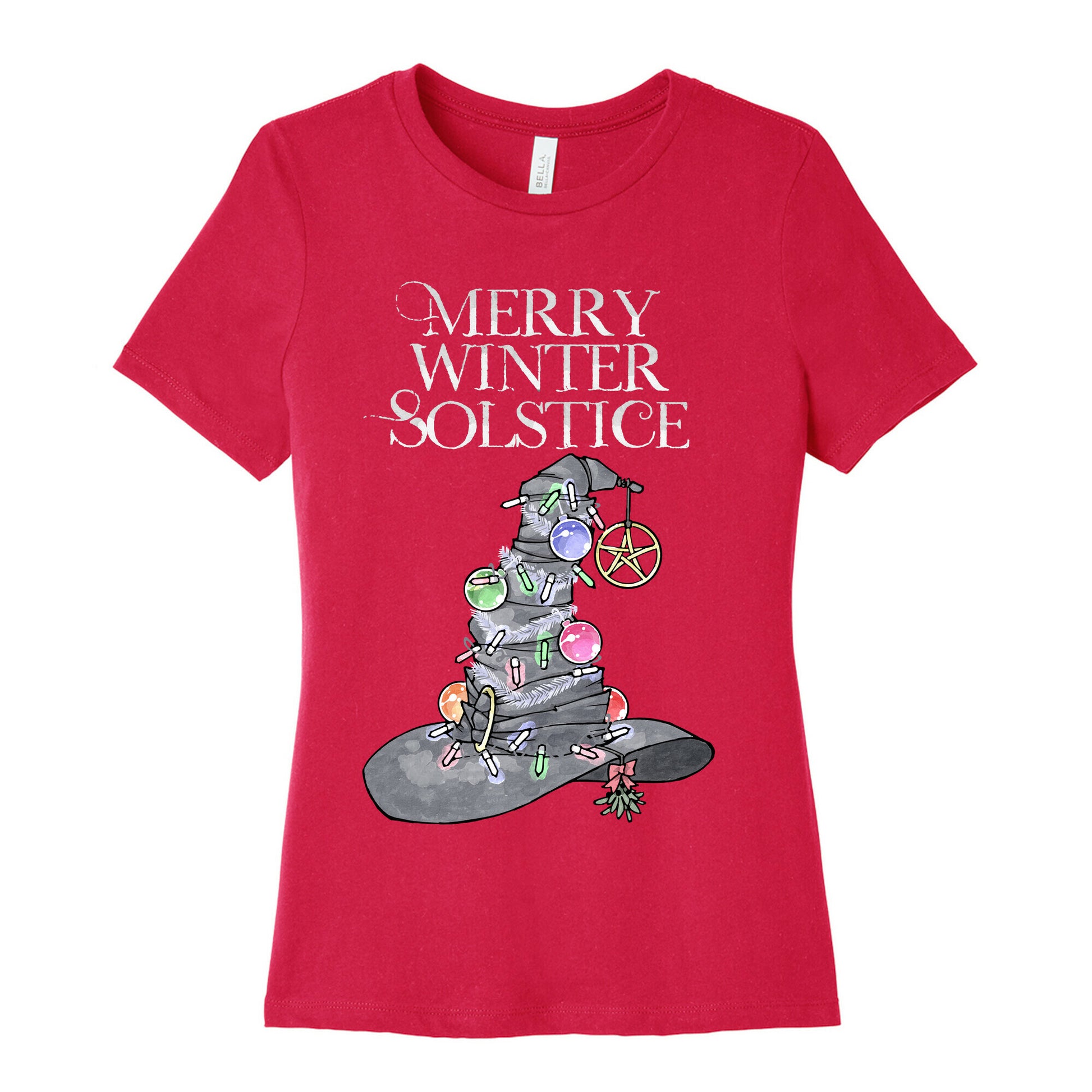 Merry Winter Solstice Women's Cotton Tee