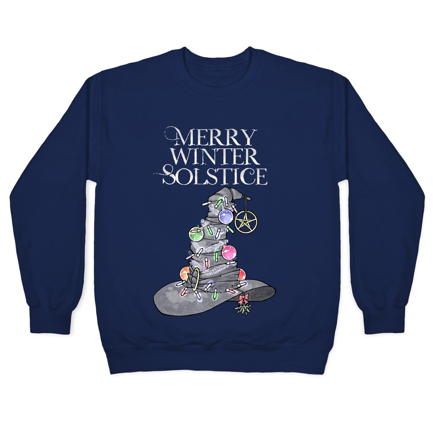 Merry Winter Solstice Crewneck Sweatshirt