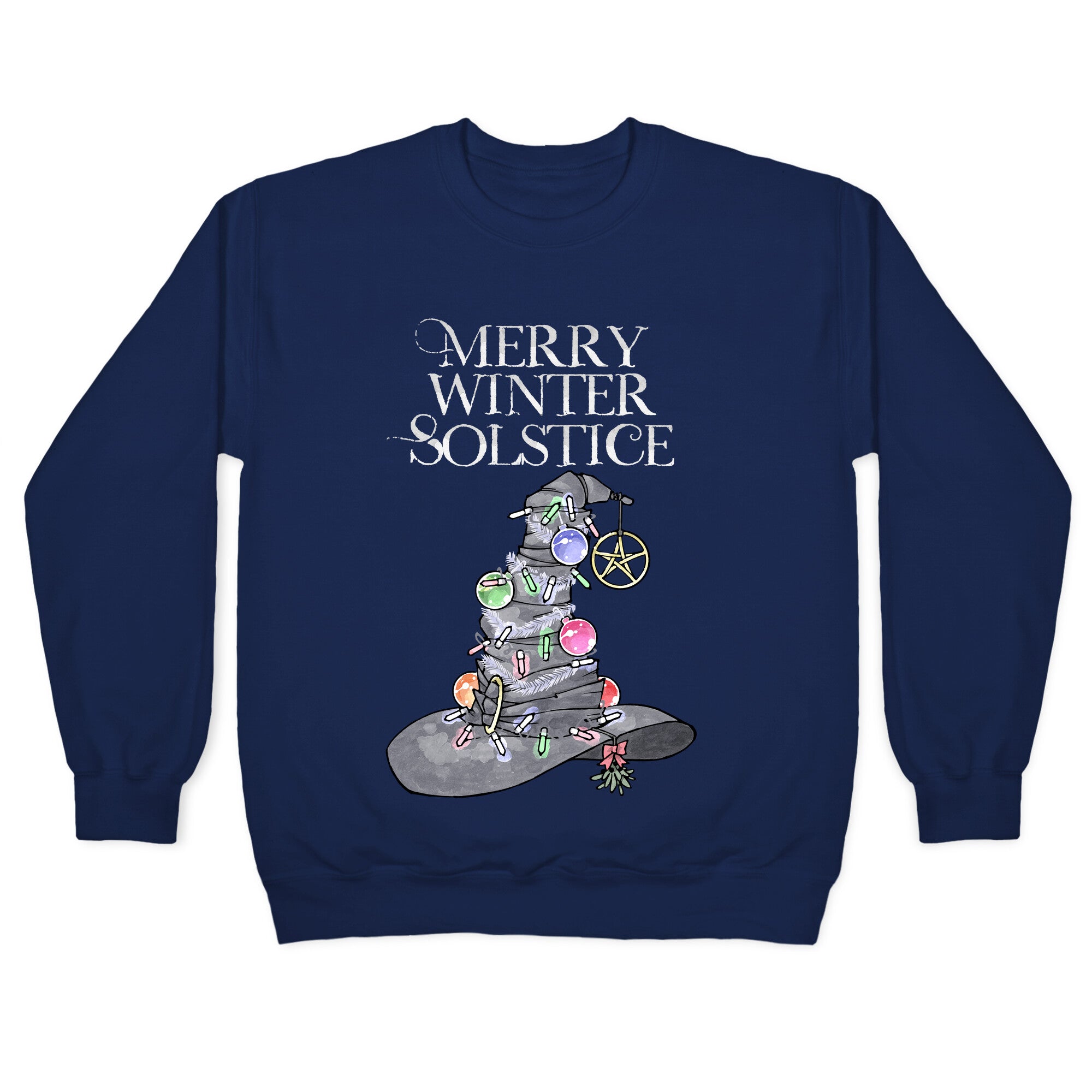Merry Winter Solstice Crewneck Sweatshirt