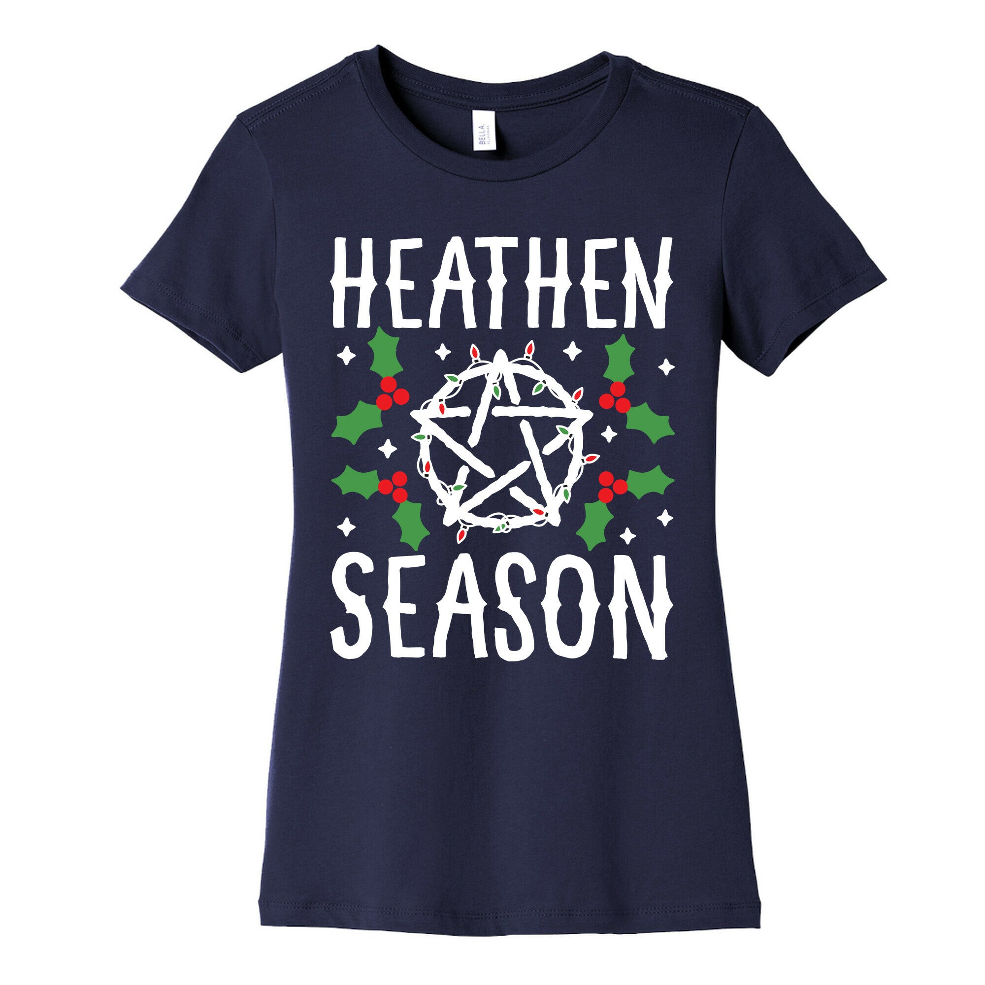 Heathen Season Christmas Women's Cotton Tee
