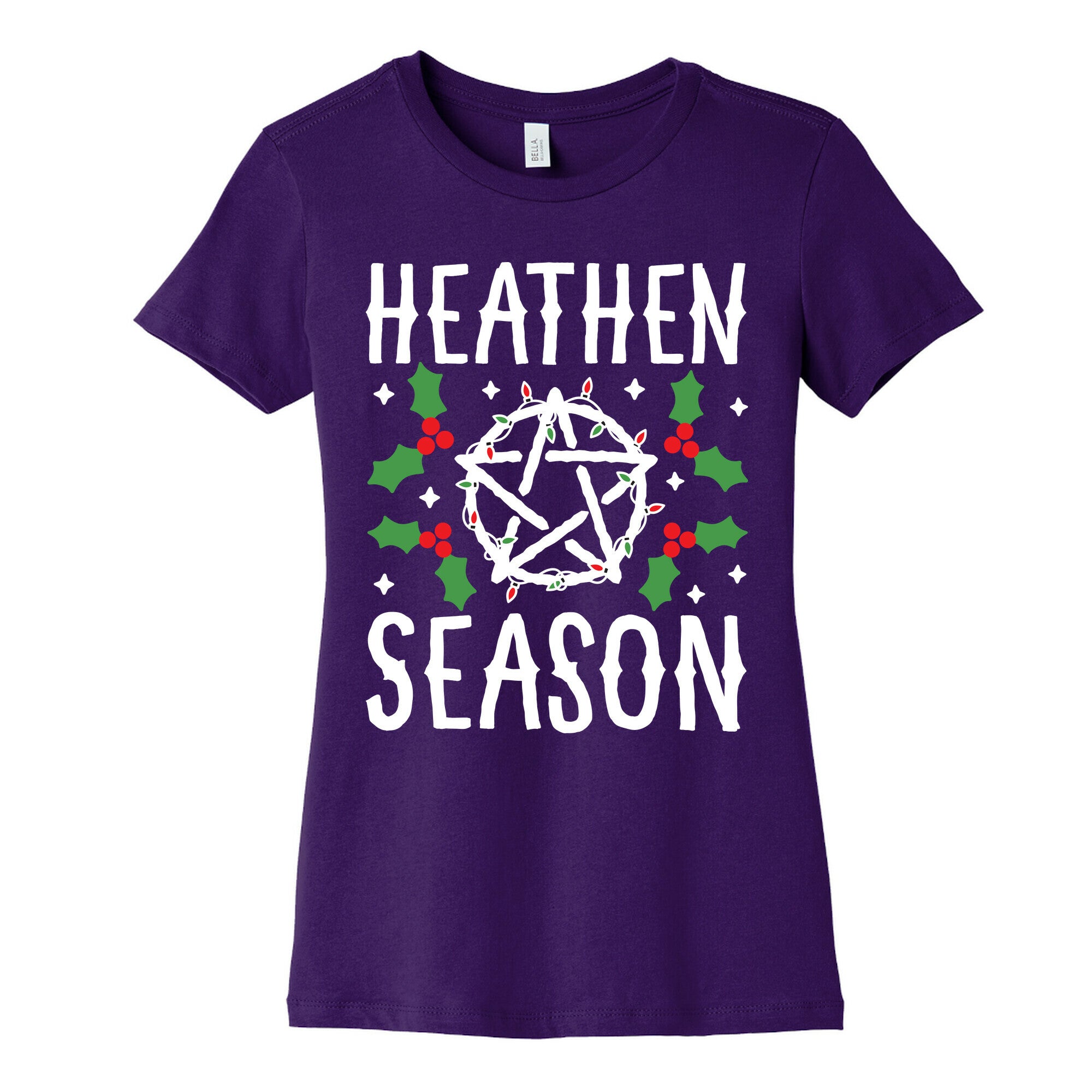 Heathen Season Christmas Women's Cotton Tee