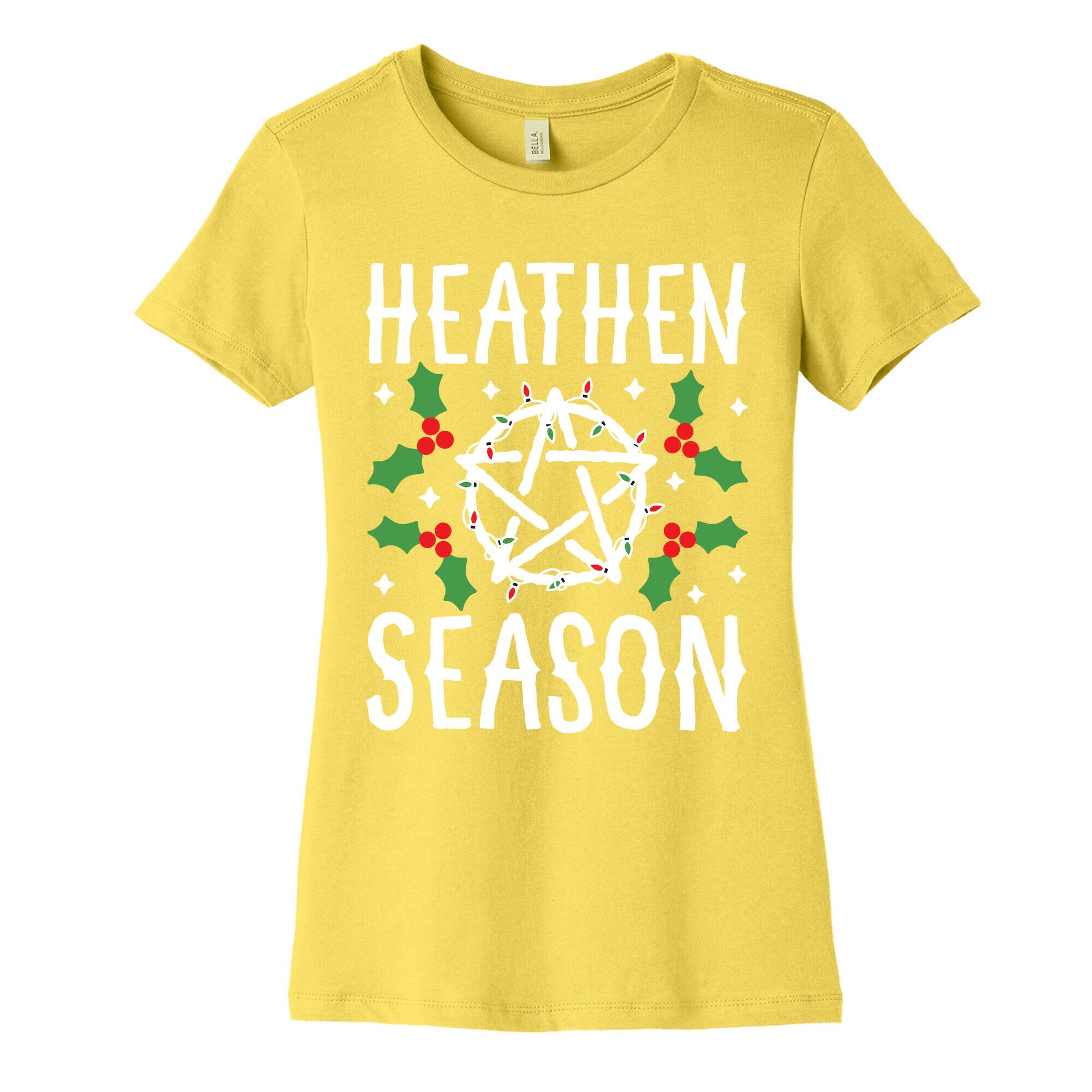 Heathen Season Christmas Women's Cotton Tee