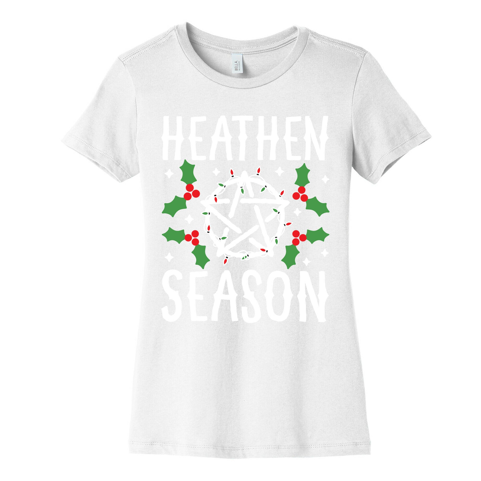 Heathen Season Christmas Women's Cotton Tee