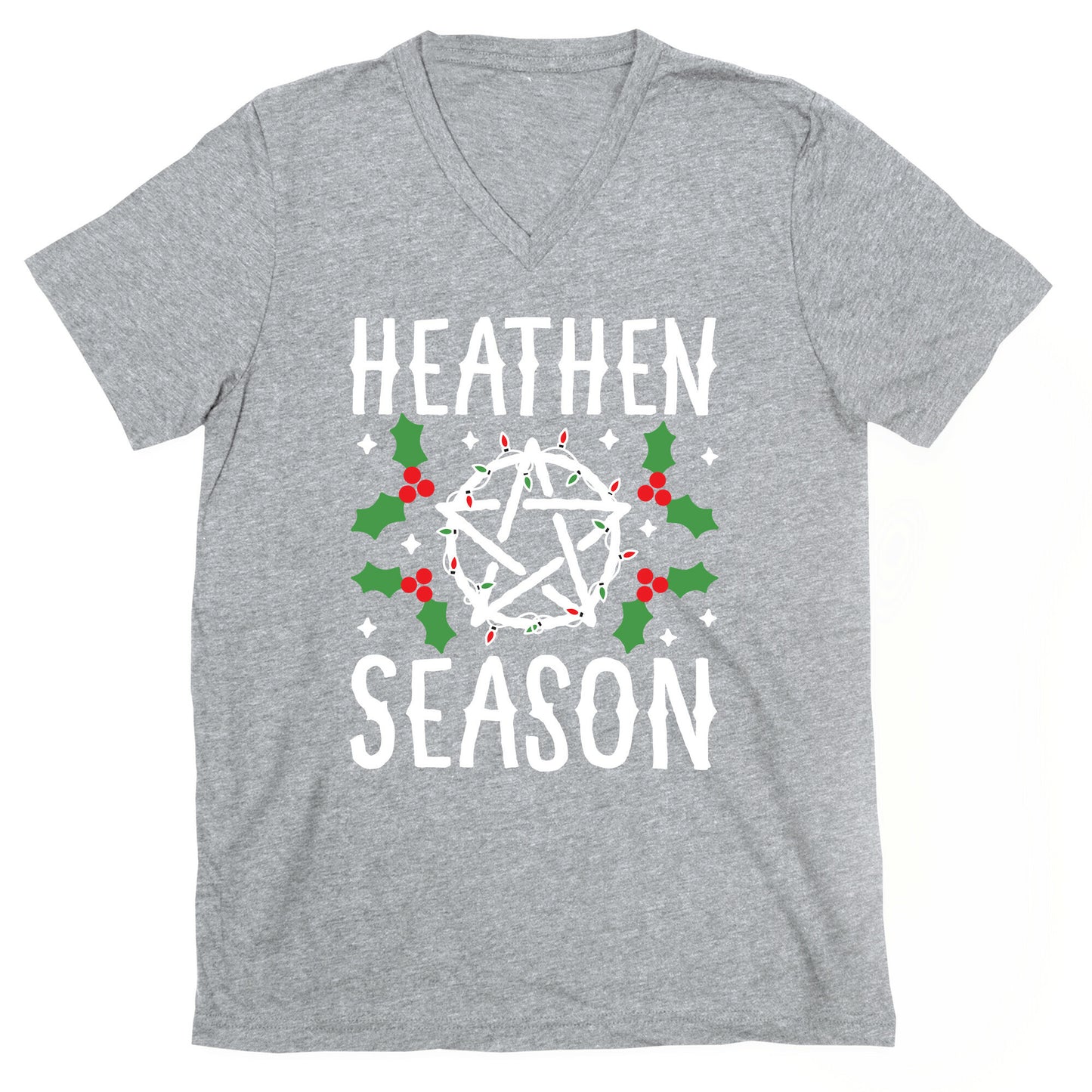 Heathen Season Christmas V-Neck