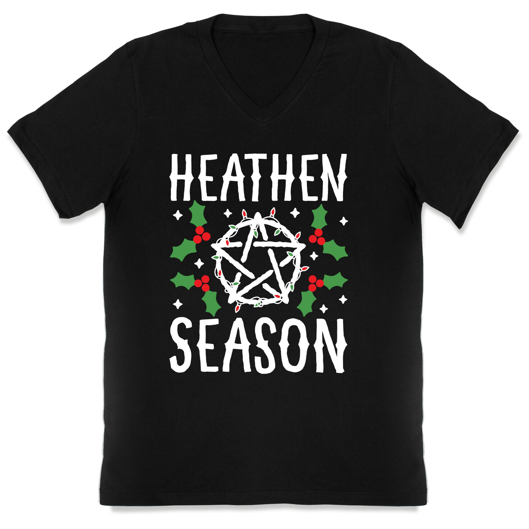 Heathen Season Christmas V-Neck