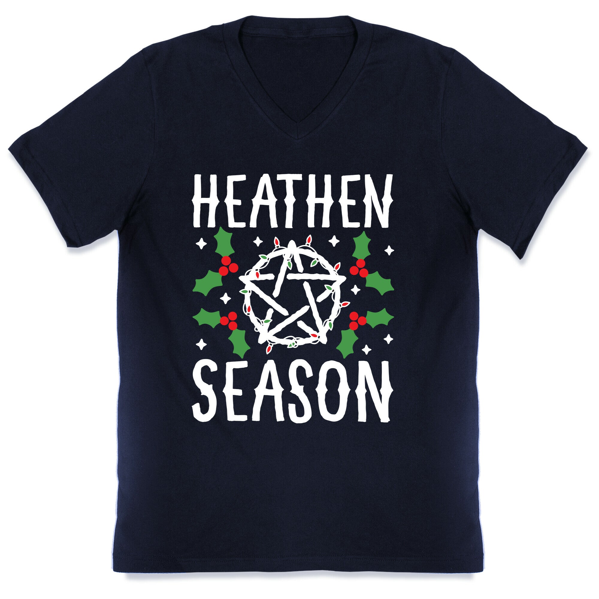 Heathen Season Christmas V-Neck