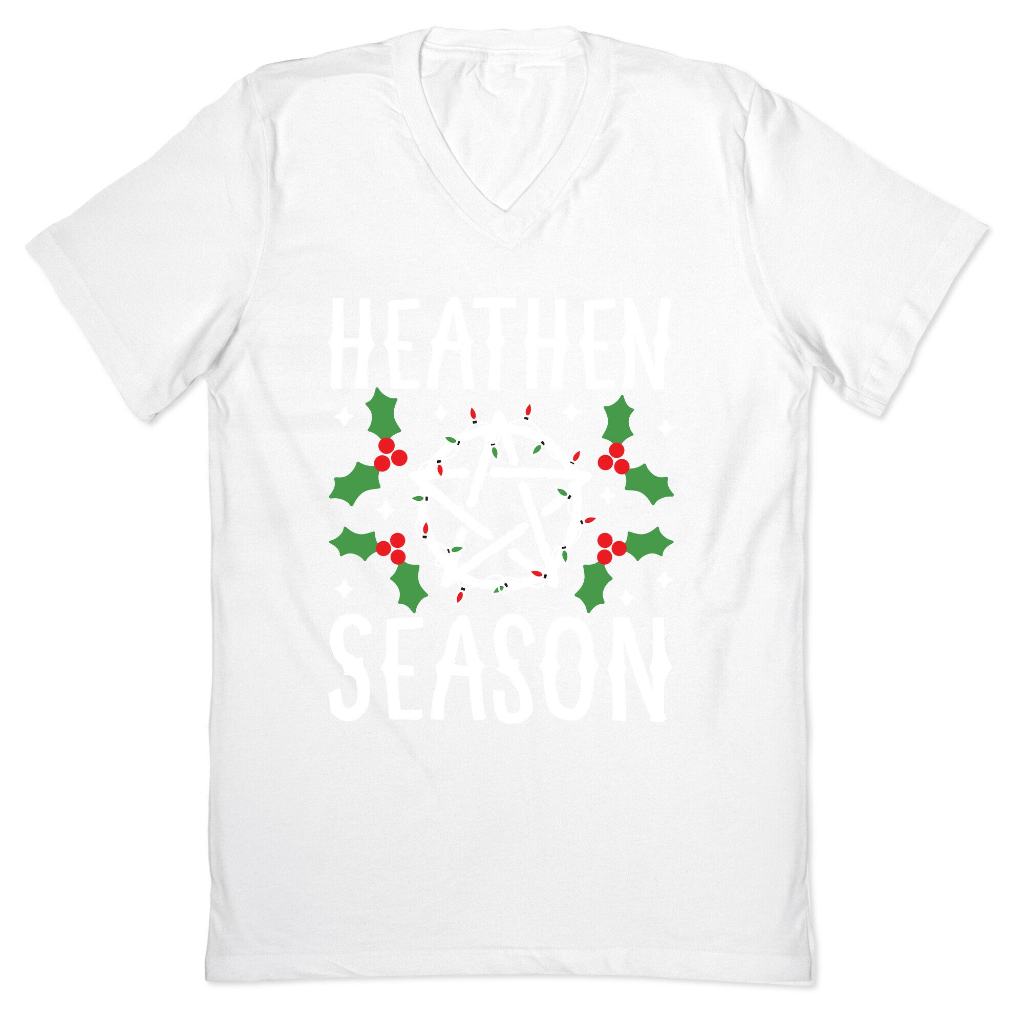 Heathen Season Christmas V-Neck