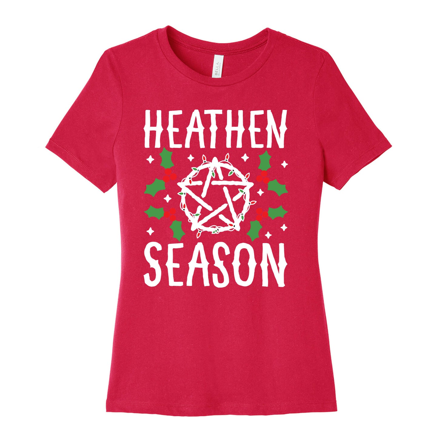 Heathen Season Christmas Women's Cotton Tee