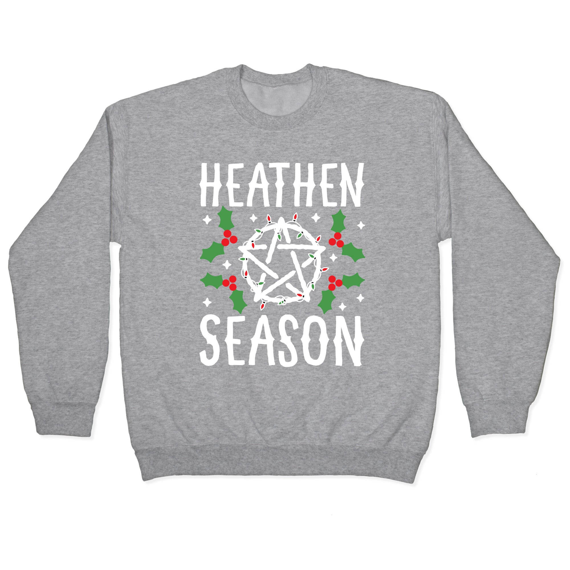 Heathen Season Christmas Crewneck Sweatshirt