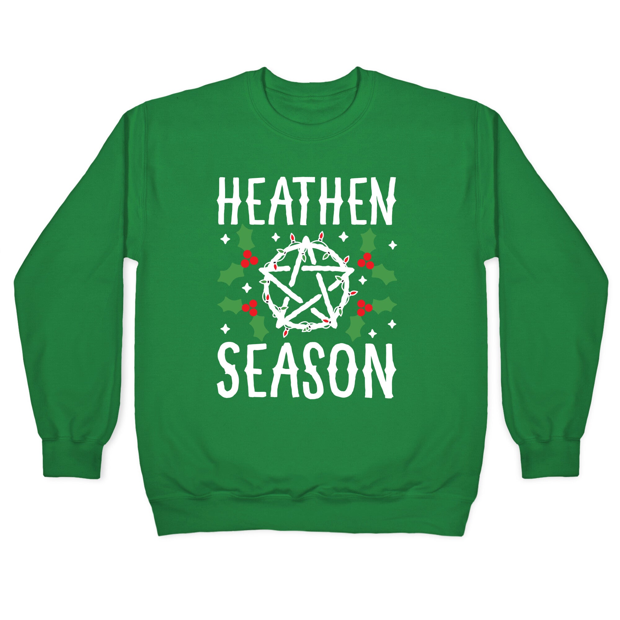 Heathen Season Christmas Crewneck Sweatshirt