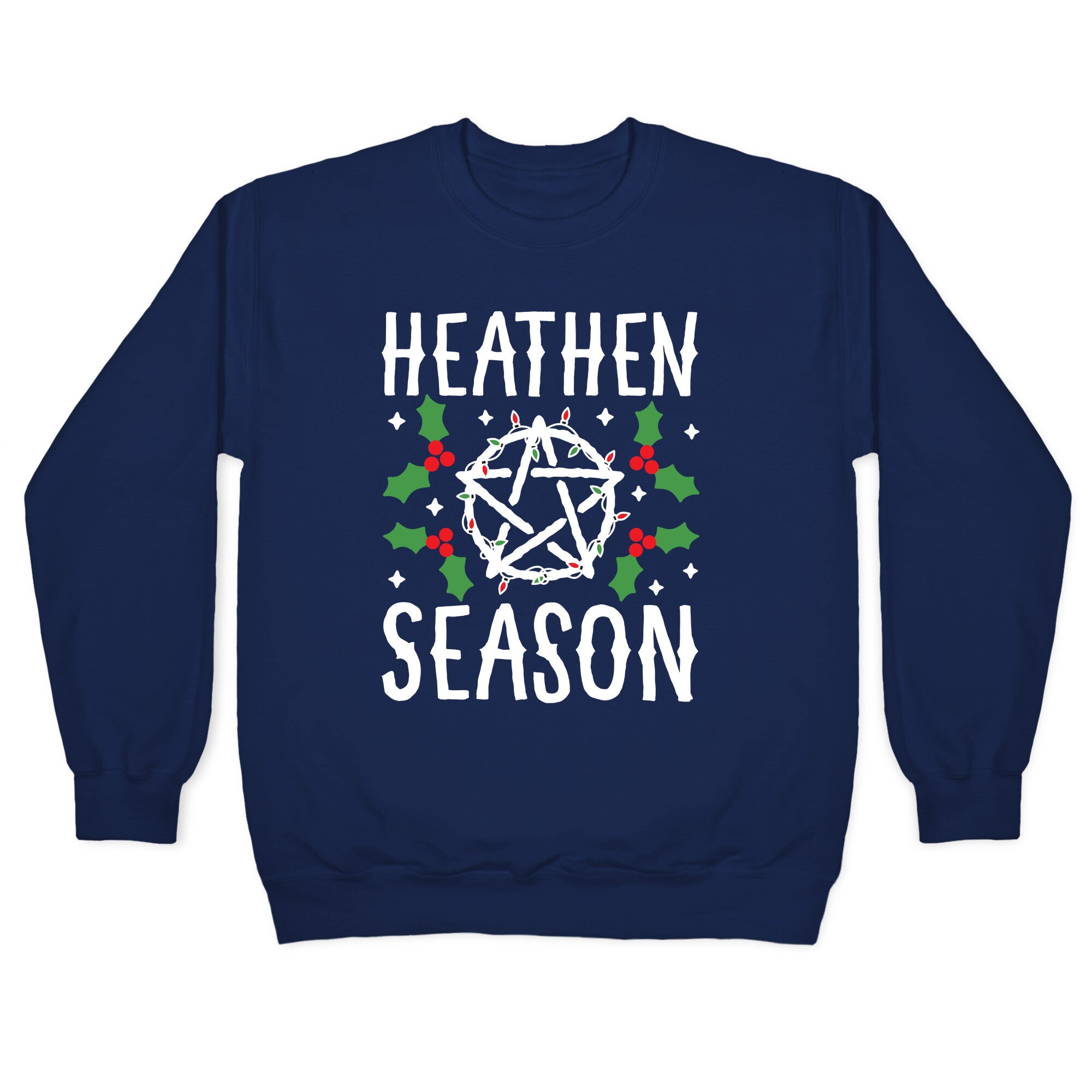 Heathen Season Christmas Crewneck Sweatshirt