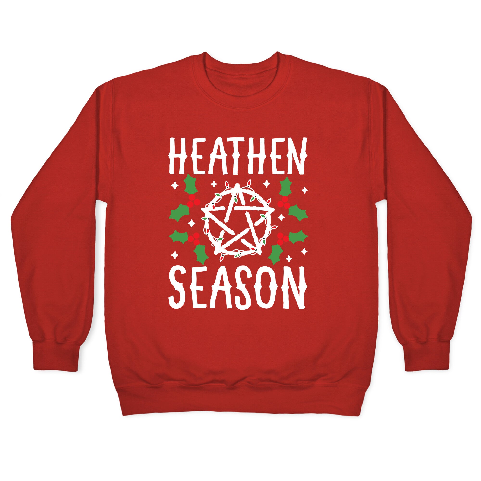 Heathen Season Christmas Crewneck Sweatshirt