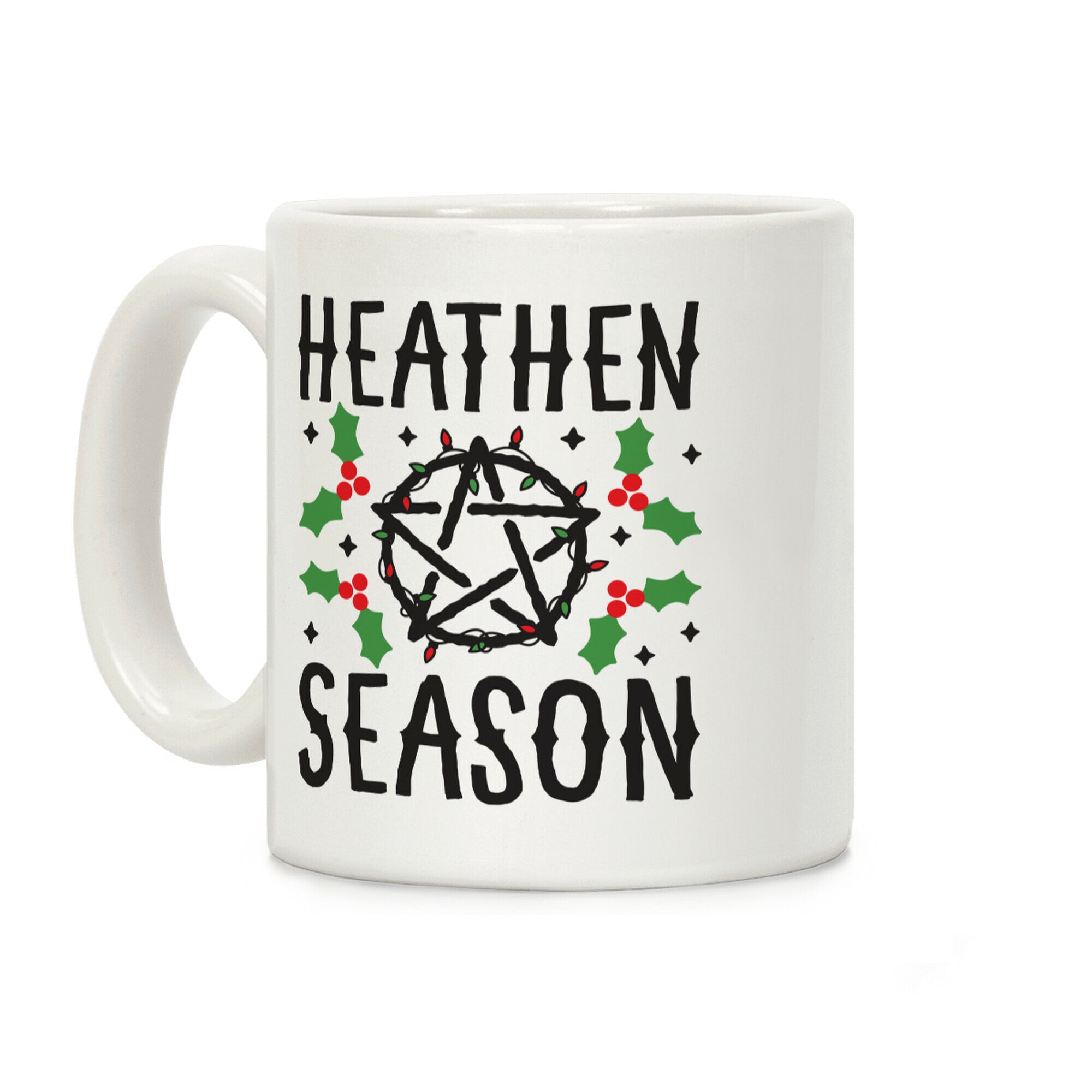 Heathen Season Christmas Coffee Mug